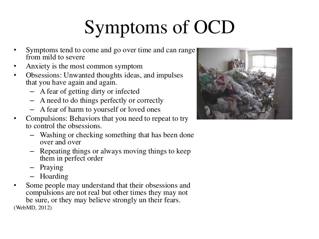 Ocd and bad dreams